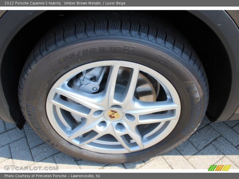 Umber Brown Metallic / Luxor Beige 2012 Porsche Cayenne S Hybrid