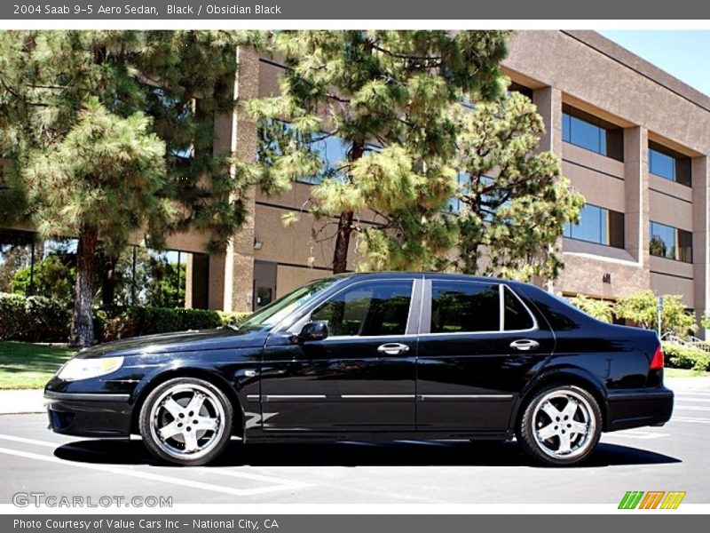 Black / Obsidian Black 2004 Saab 9-5 Aero Sedan