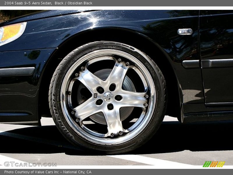 Black / Obsidian Black 2004 Saab 9-5 Aero Sedan