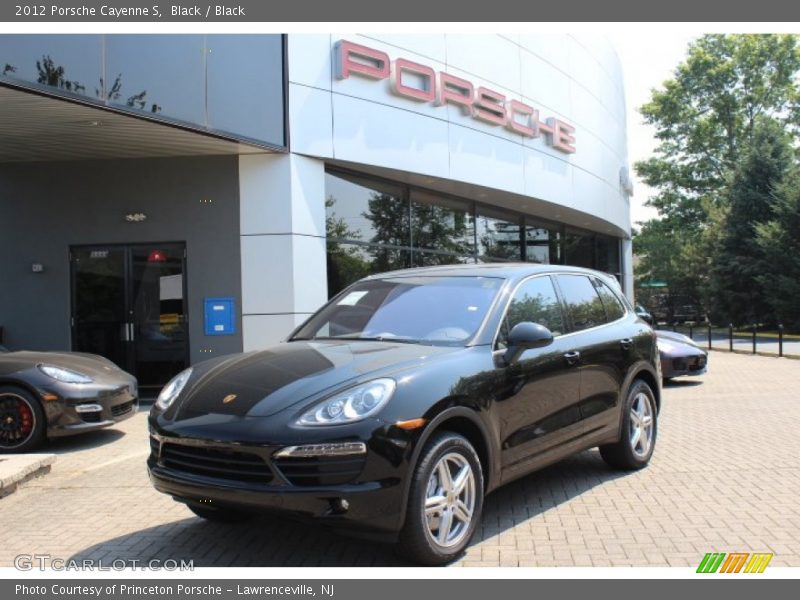 Black / Black 2012 Porsche Cayenne S