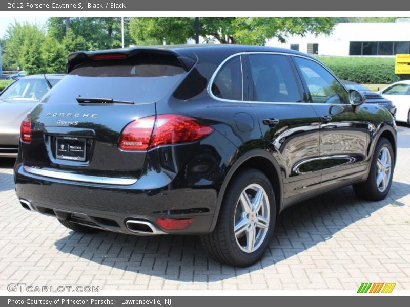 Black / Black 2012 Porsche Cayenne S