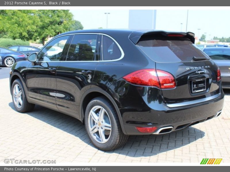 Black / Black 2012 Porsche Cayenne S