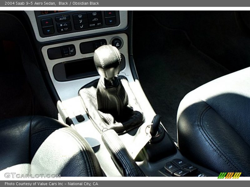 Black / Obsidian Black 2004 Saab 9-5 Aero Sedan