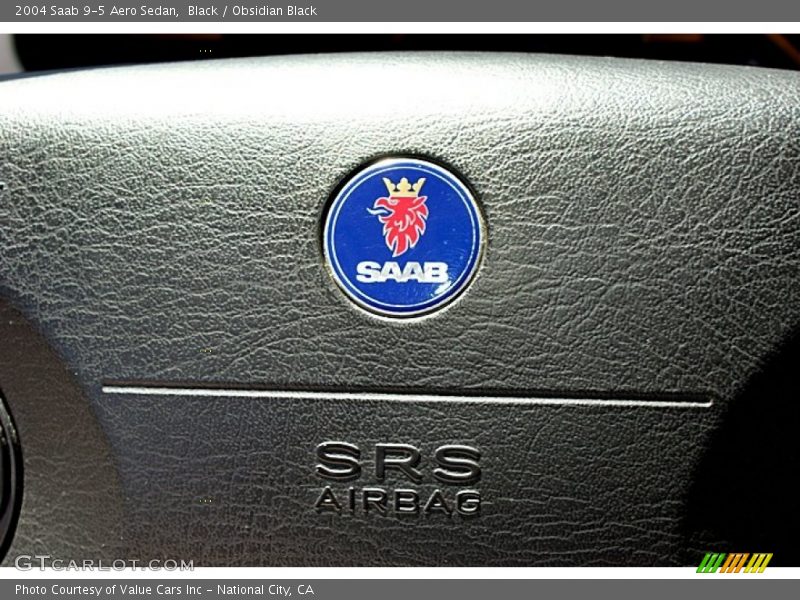 Black / Obsidian Black 2004 Saab 9-5 Aero Sedan