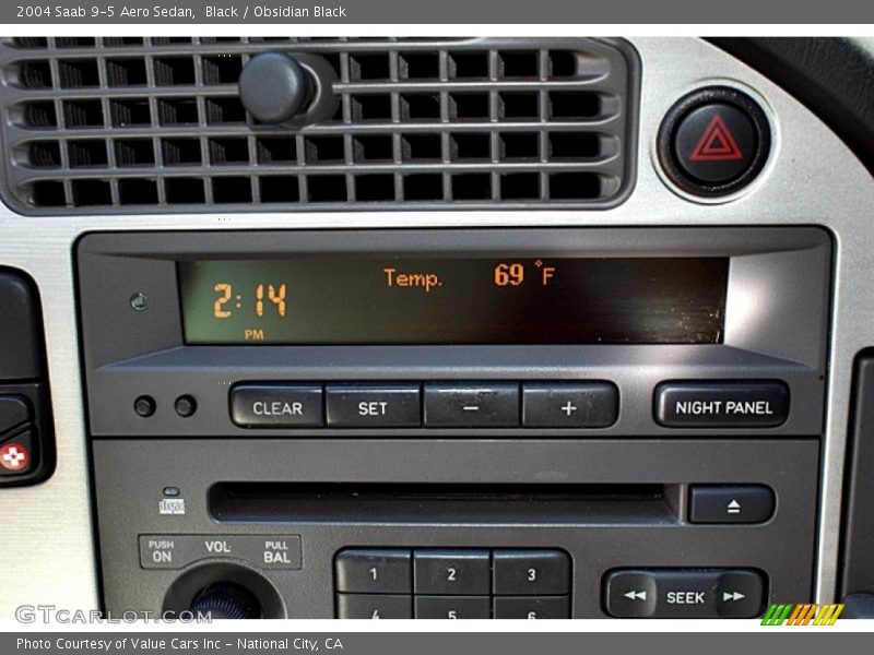 Audio System of 2004 9-5 Aero Sedan