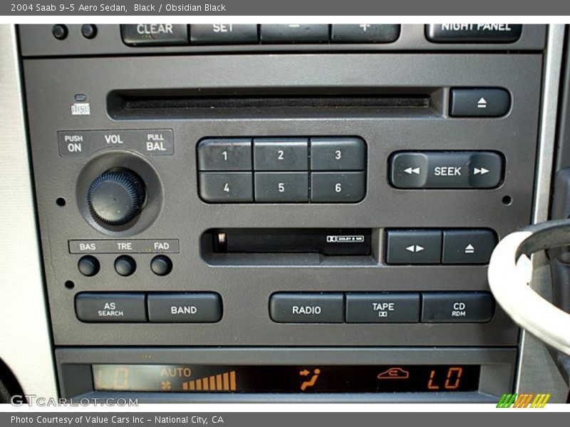Audio System of 2004 9-5 Aero Sedan