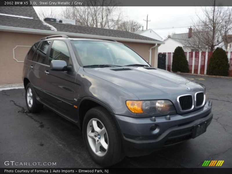 Steel Grey Metallic / Grey 2002 BMW X5 3.0i