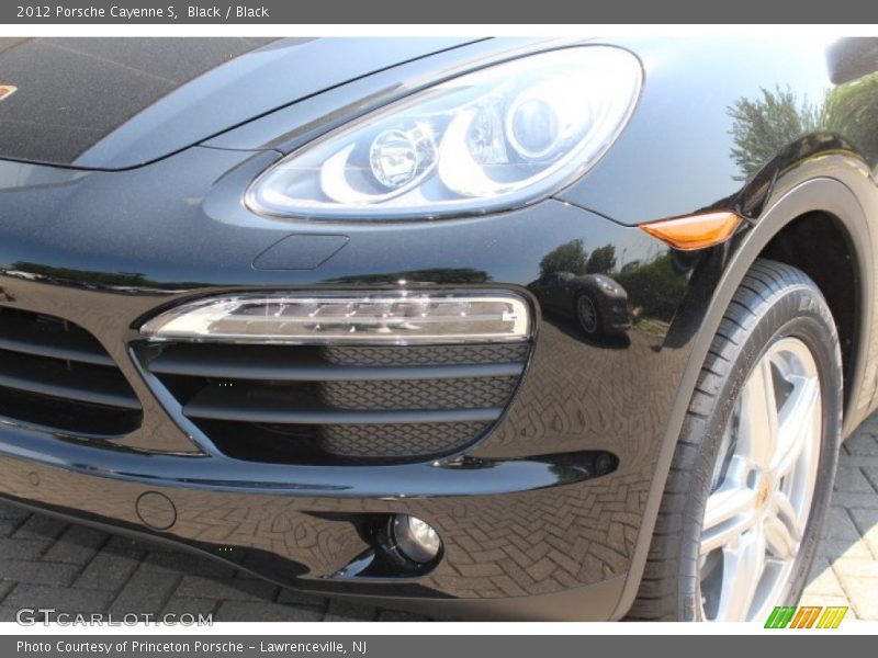 Black / Black 2012 Porsche Cayenne S