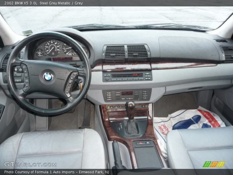 Steel Grey Metallic / Grey 2002 BMW X5 3.0i
