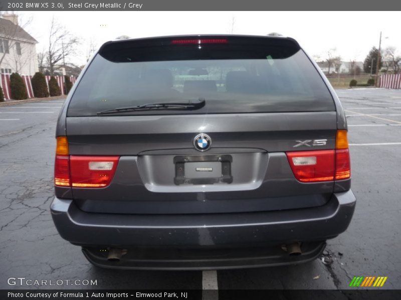 Steel Grey Metallic / Grey 2002 BMW X5 3.0i