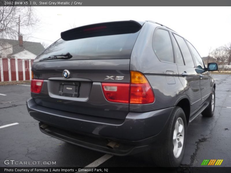 Steel Grey Metallic / Grey 2002 BMW X5 3.0i