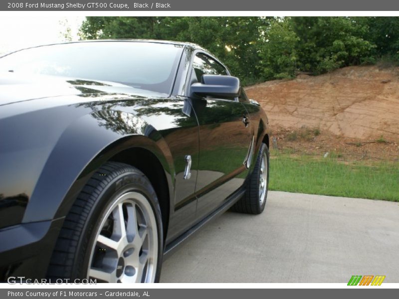 Black / Black 2008 Ford Mustang Shelby GT500 Coupe