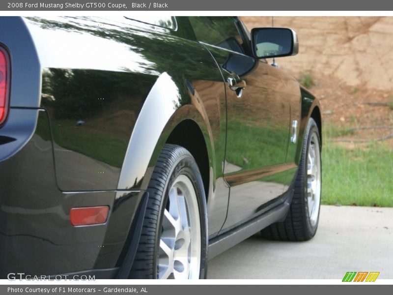 Black / Black 2008 Ford Mustang Shelby GT500 Coupe
