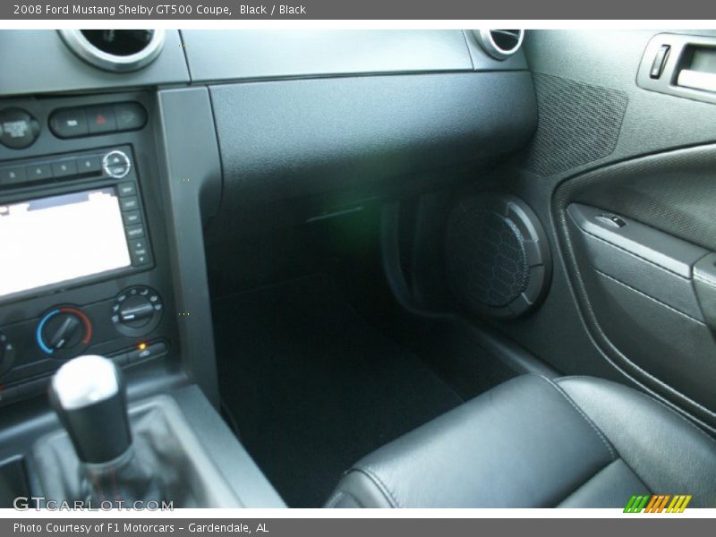 Black / Black 2008 Ford Mustang Shelby GT500 Coupe