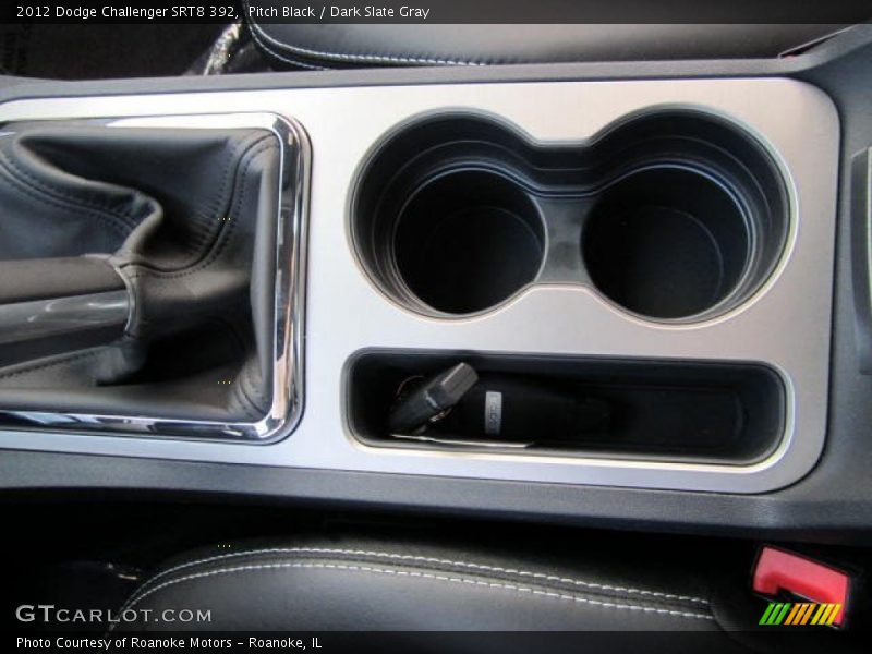 Pitch Black / Dark Slate Gray 2012 Dodge Challenger SRT8 392