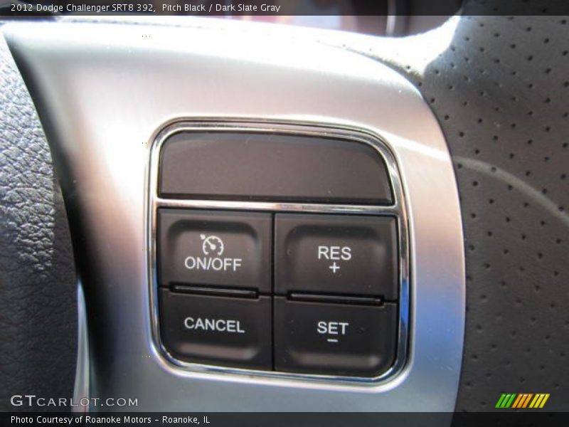 Pitch Black / Dark Slate Gray 2012 Dodge Challenger SRT8 392