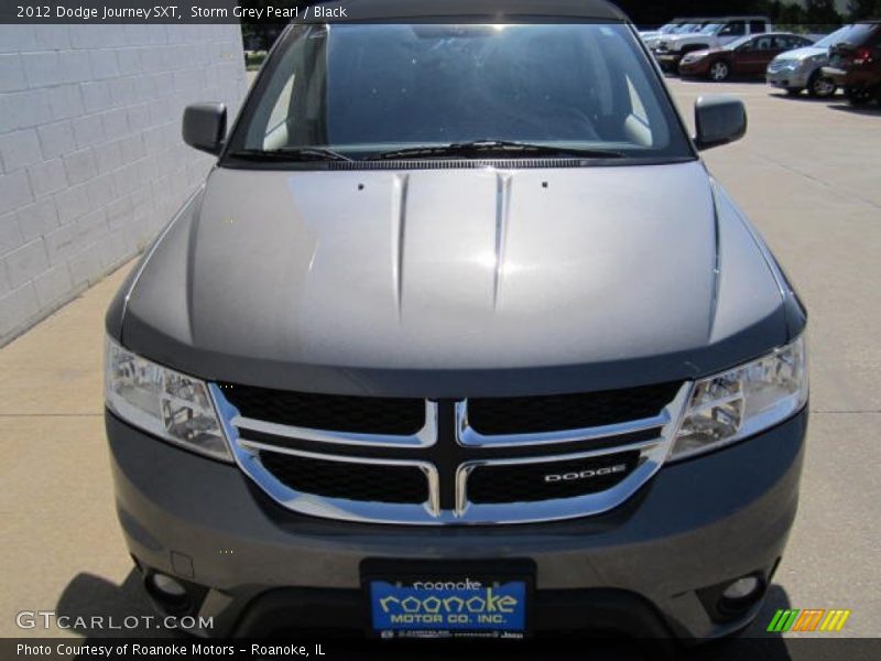 Storm Grey Pearl / Black 2012 Dodge Journey SXT