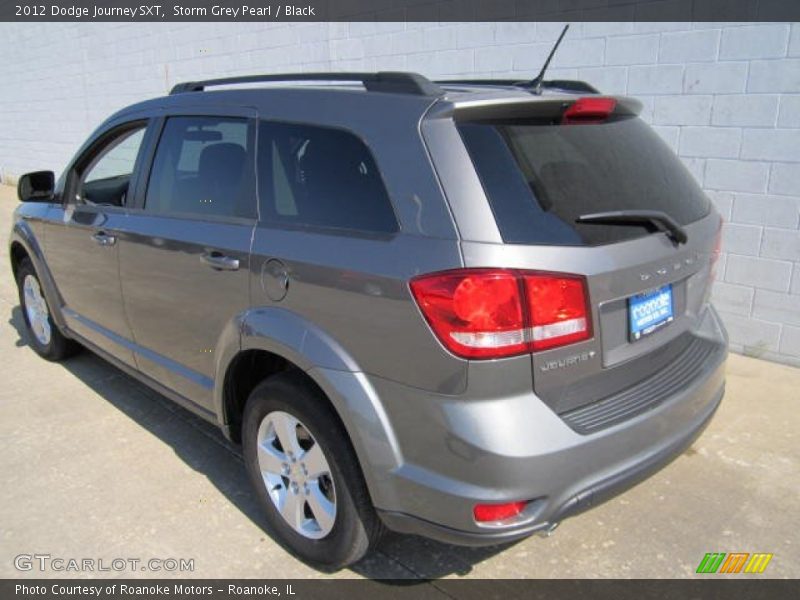 Storm Grey Pearl / Black 2012 Dodge Journey SXT