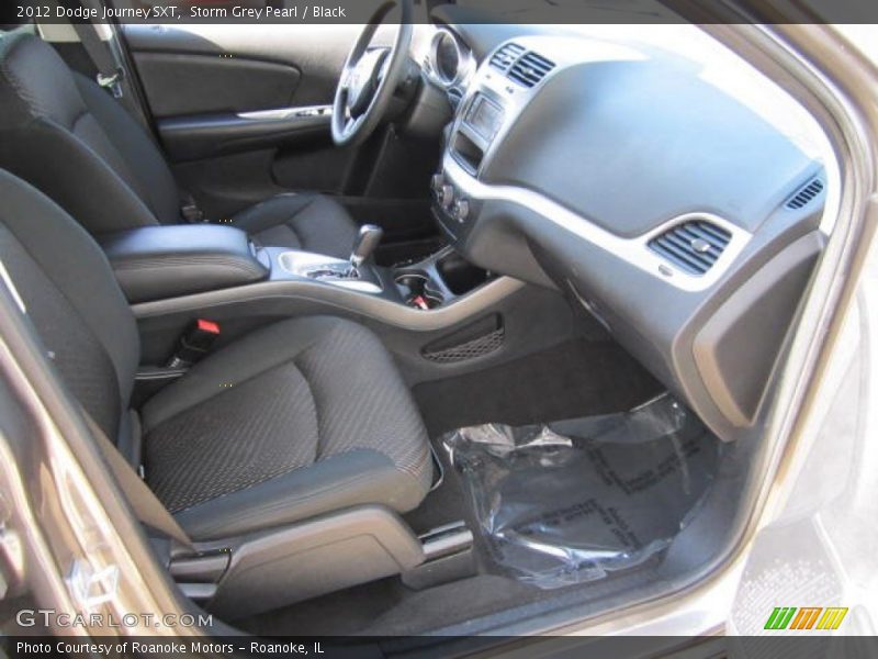 Storm Grey Pearl / Black 2012 Dodge Journey SXT