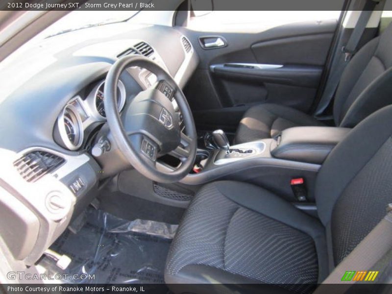 Storm Grey Pearl / Black 2012 Dodge Journey SXT