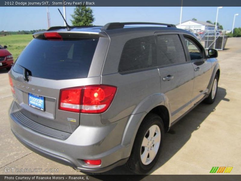 Storm Grey Pearl / Black 2012 Dodge Journey SXT