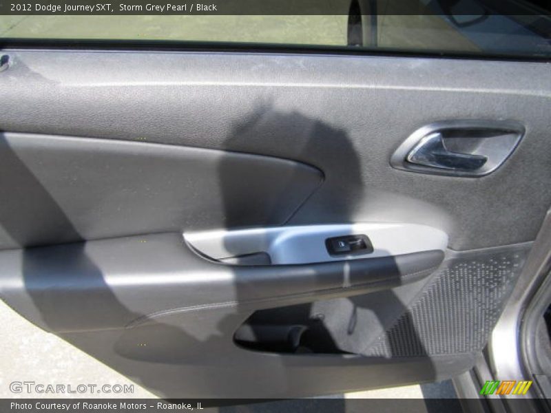 Storm Grey Pearl / Black 2012 Dodge Journey SXT
