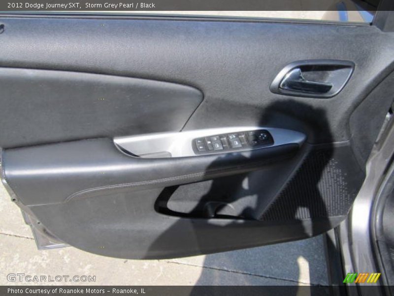 Storm Grey Pearl / Black 2012 Dodge Journey SXT