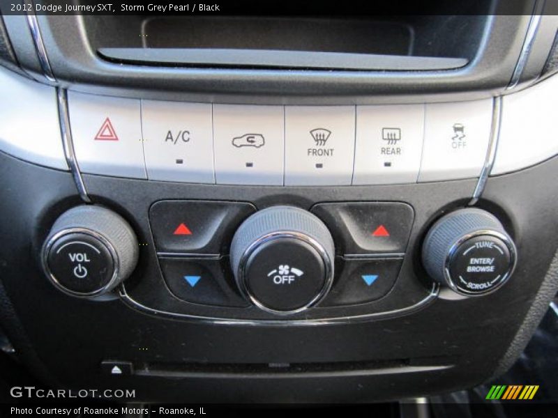 Storm Grey Pearl / Black 2012 Dodge Journey SXT
