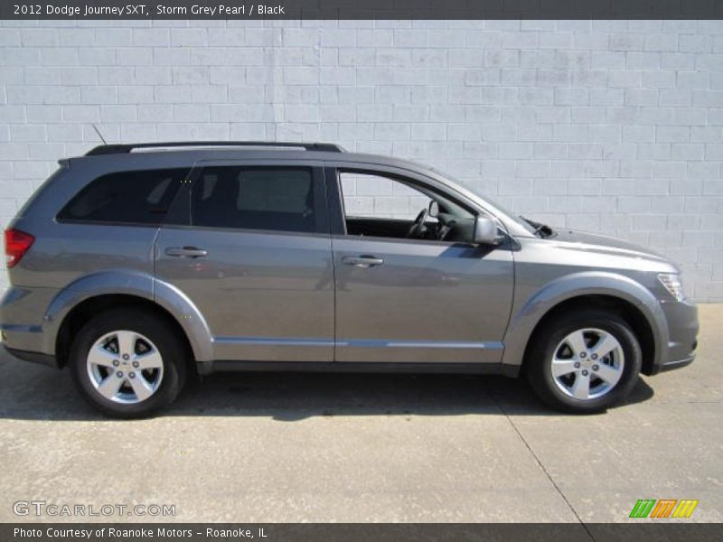 Storm Grey Pearl / Black 2012 Dodge Journey SXT