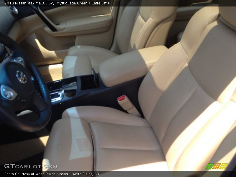 Mystic Jade Green / Caffe Latte 2010 Nissan Maxima 3.5 SV