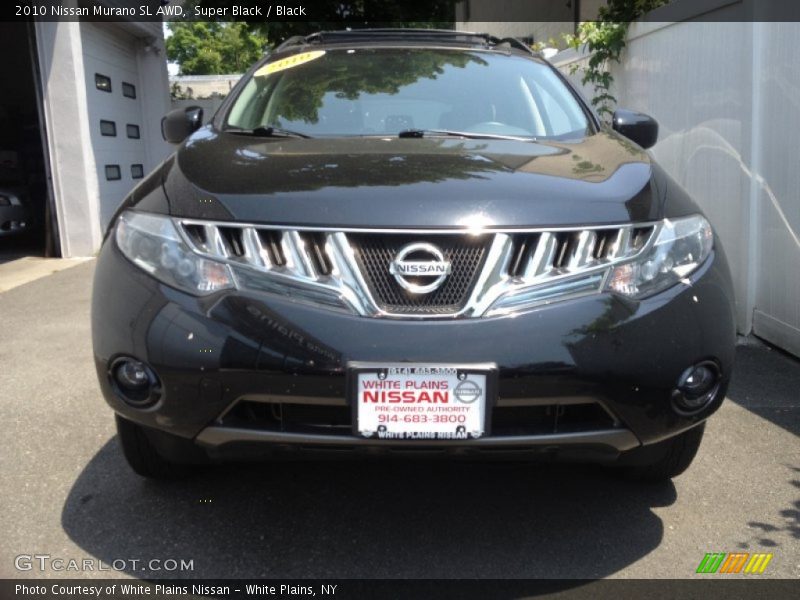 Super Black / Black 2010 Nissan Murano SL AWD