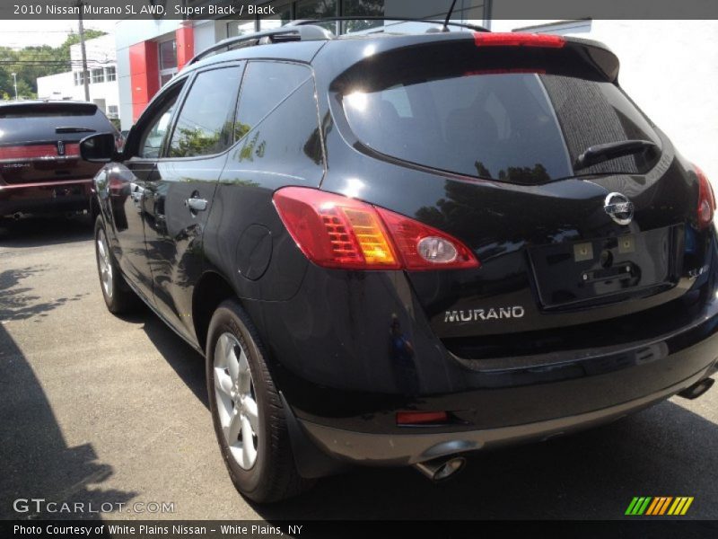 Super Black / Black 2010 Nissan Murano SL AWD