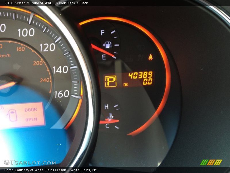 Super Black / Black 2010 Nissan Murano SL AWD