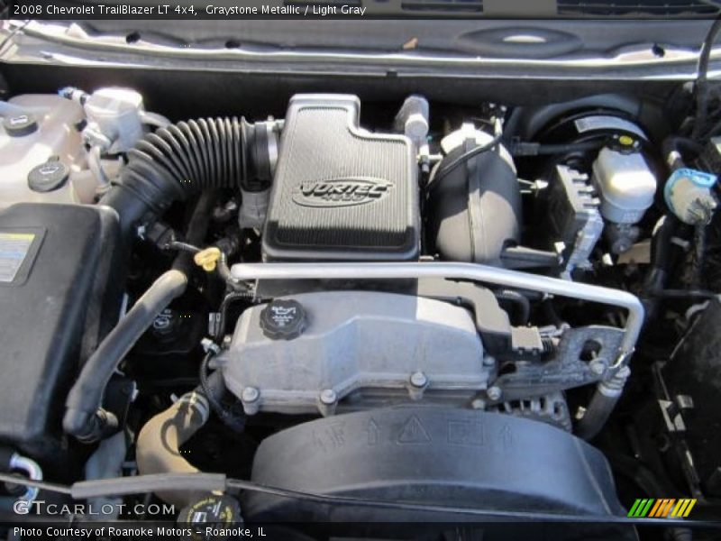Graystone Metallic / Light Gray 2008 Chevrolet TrailBlazer LT 4x4