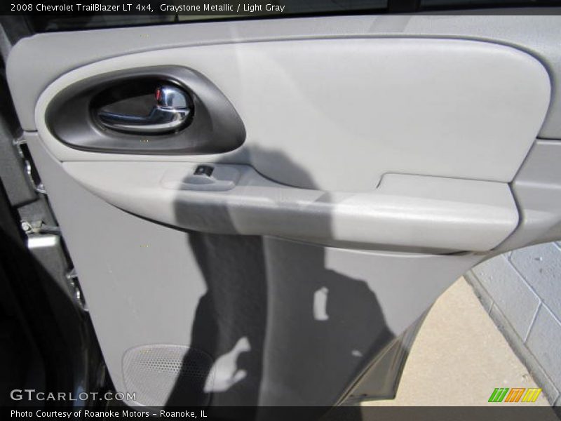 Graystone Metallic / Light Gray 2008 Chevrolet TrailBlazer LT 4x4
