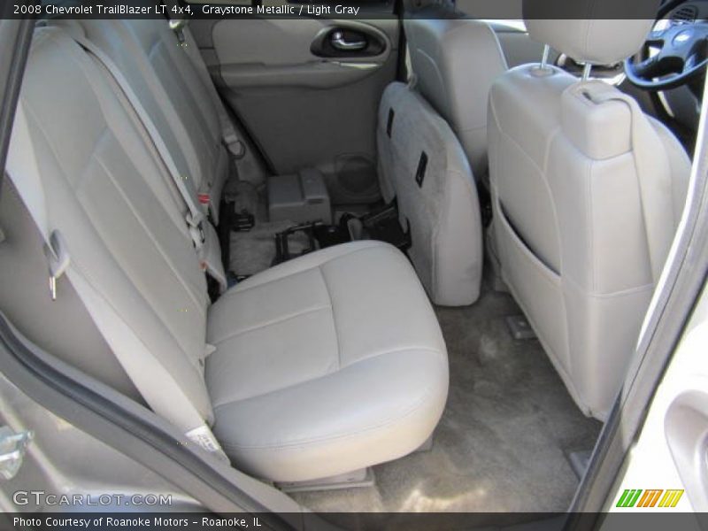 Graystone Metallic / Light Gray 2008 Chevrolet TrailBlazer LT 4x4