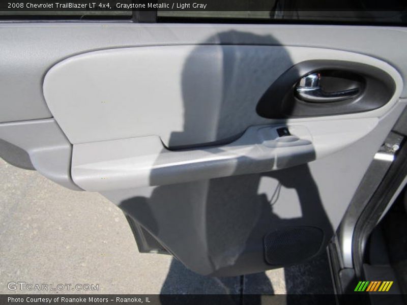 Graystone Metallic / Light Gray 2008 Chevrolet TrailBlazer LT 4x4