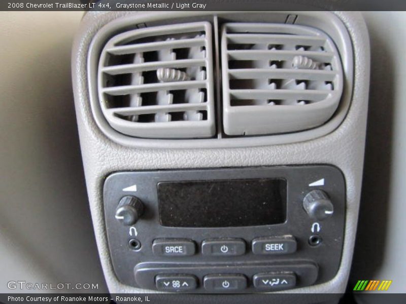 Graystone Metallic / Light Gray 2008 Chevrolet TrailBlazer LT 4x4