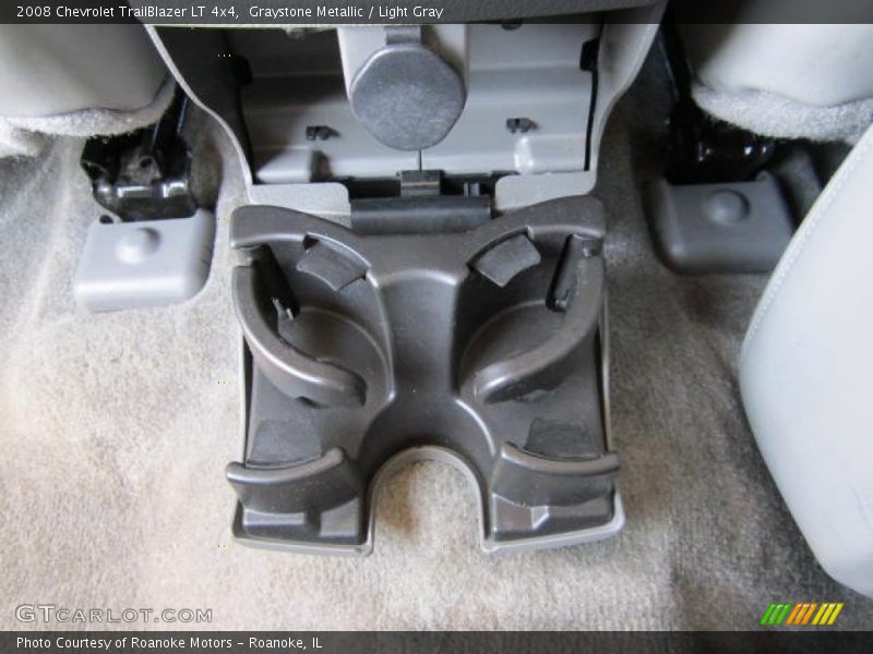 Graystone Metallic / Light Gray 2008 Chevrolet TrailBlazer LT 4x4