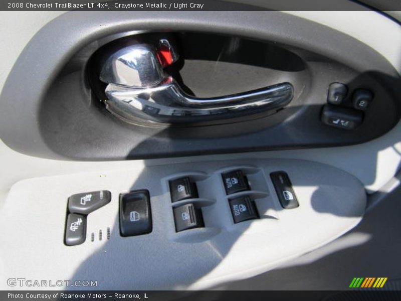 Graystone Metallic / Light Gray 2008 Chevrolet TrailBlazer LT 4x4