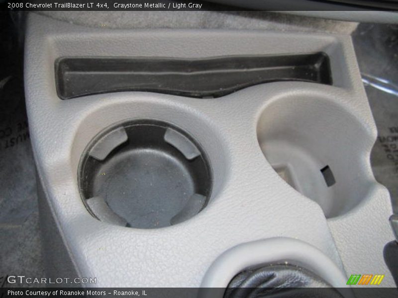 Graystone Metallic / Light Gray 2008 Chevrolet TrailBlazer LT 4x4