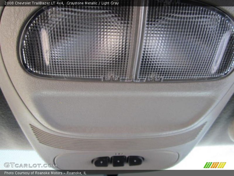 Graystone Metallic / Light Gray 2008 Chevrolet TrailBlazer LT 4x4