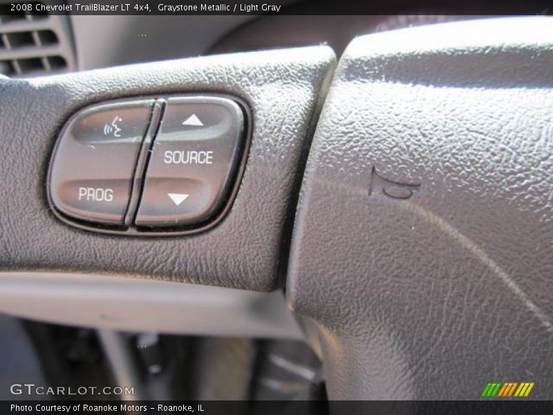 Graystone Metallic / Light Gray 2008 Chevrolet TrailBlazer LT 4x4