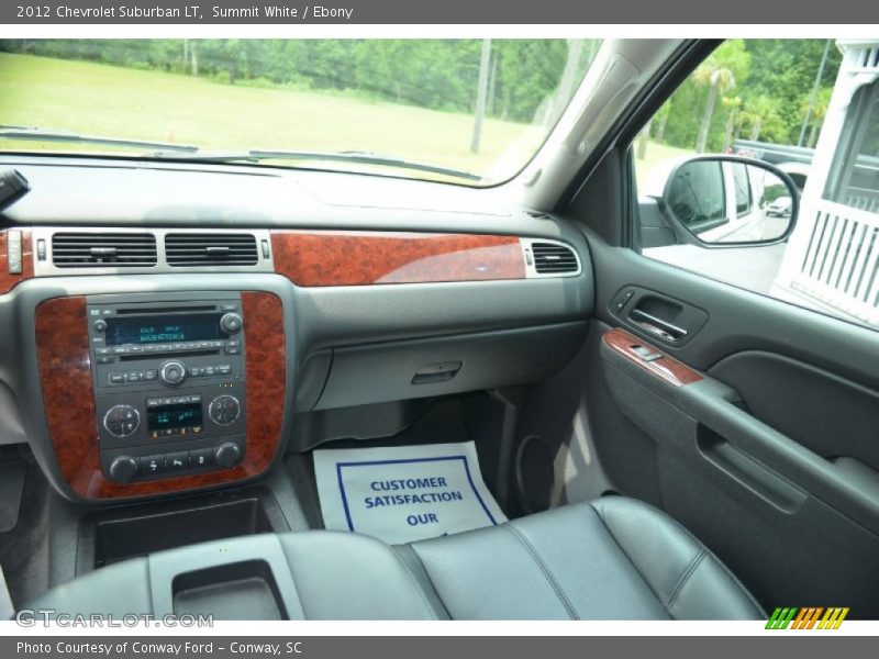 Summit White / Ebony 2012 Chevrolet Suburban LT