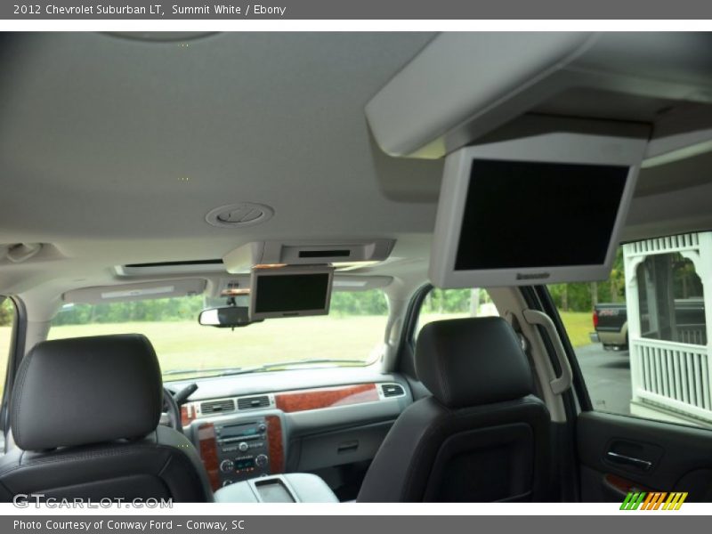 Summit White / Ebony 2012 Chevrolet Suburban LT