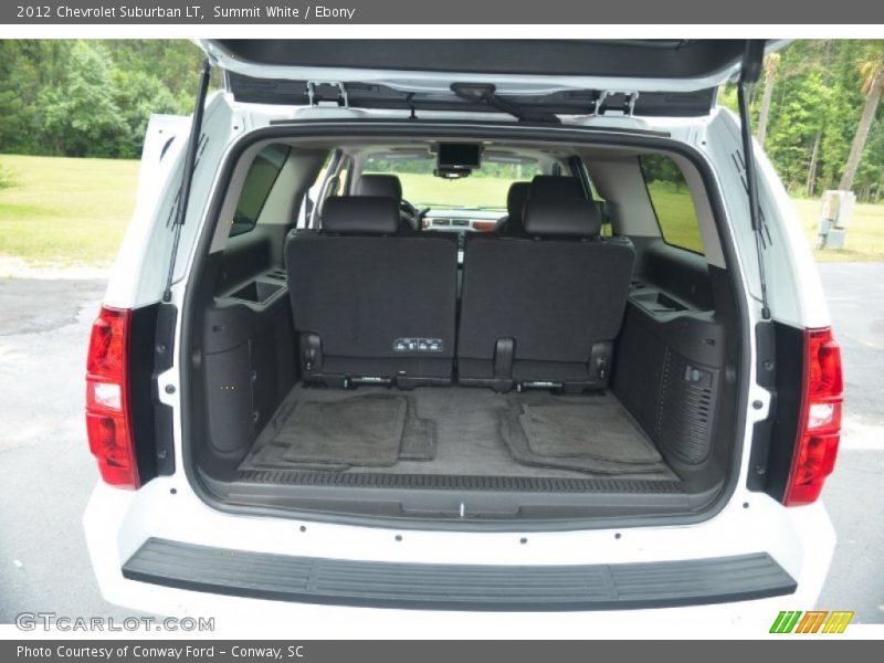 Summit White / Ebony 2012 Chevrolet Suburban LT