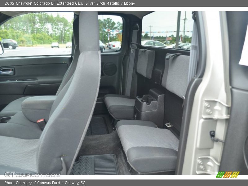 Silver Birch Metallic / Ebony 2009 Chevrolet Colorado LT Extended Cab