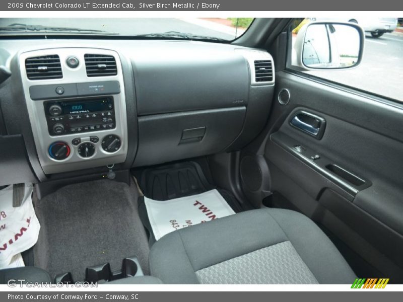 Silver Birch Metallic / Ebony 2009 Chevrolet Colorado LT Extended Cab
