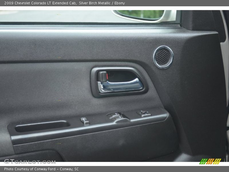 Silver Birch Metallic / Ebony 2009 Chevrolet Colorado LT Extended Cab