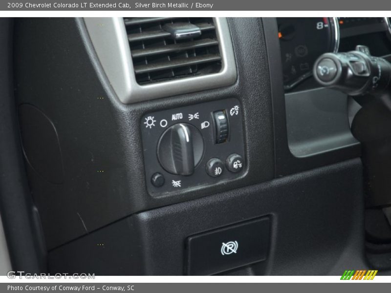 Silver Birch Metallic / Ebony 2009 Chevrolet Colorado LT Extended Cab
